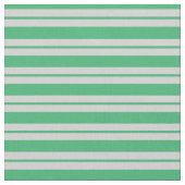 Green und Light Gray Lined Pattern Stoff (Nahaufnahme)