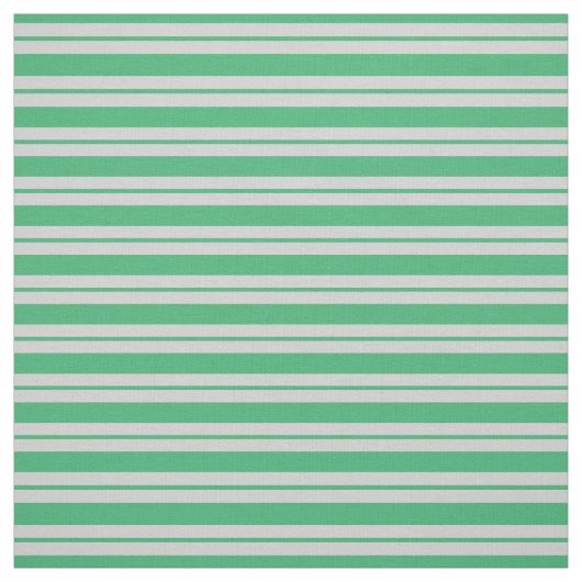 Green und Light Gray Lined Pattern Stoff (Muster)