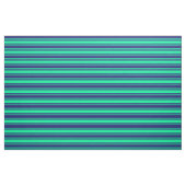 Green und Midnight Blue Lines Stoff (Fat Quarter (45,7 x 55,9 cm))