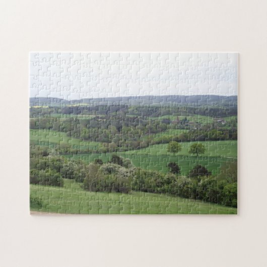 Green und Pleasant Land Jigsaw Puzzle (Horizontal)