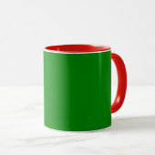 Green und Red Combo Tasse (VorderseiteRechts)