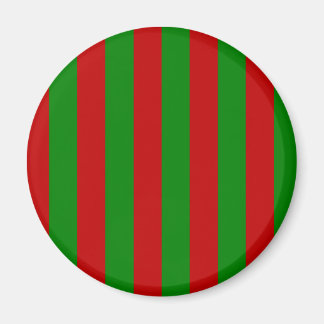 Green und Red Stripes Toksie Turbie Magnet