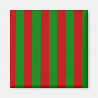 Green und Red Stripes Toksie Turbie Magnet