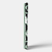 Green und schwarz scrollwork muster Case-Mate iPho iPhone Hülle (Rückseite / Rechts)