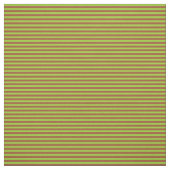 Green und Sienna Streifen Muster Stoff (Muster)