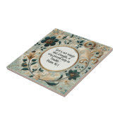 Green und Tan Frame Bible Verse Fliese (Seite)