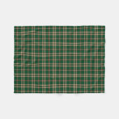 Green und Tan Kariert O'Neill Tartan Fleecedecke (Vorderseite (Horizontal))