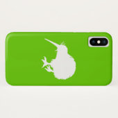 Green und White Kiwi Case-Mate iPhone Hülle (Rückseite (Horizontal))