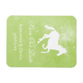 Green Unicorn speichern das Datumsfenster Magnet (Horizontal)