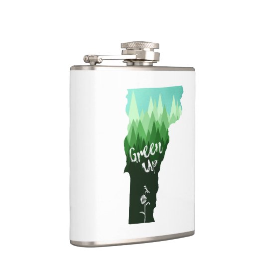 Green Up Vermont Flachmann (Rechts)