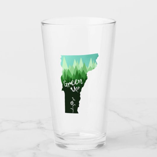 Green Up Vermont Glas (Vorderseite)