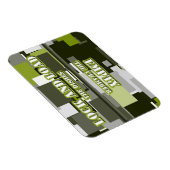 Green Urban Camouflage Lock in Load Dishwasher Magnet (Rechte Seite)