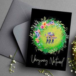 Green Uruguay Natural Postcard Postkarte