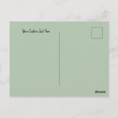 Green Uruguay Natural Postcard Postkarte (Rückseite)