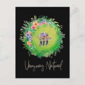 Green Uruguay Natural Postcard Postkarte (Vorderseite)