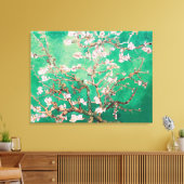 Green Van Gogh Almond Bllossoms Leinwanddruck (Insitu (Wohnzimmer))