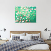 Green Van Gogh Almond Bllossoms Leinwanddruck (Insitu (Schlafzimmer))