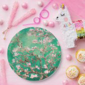 Green Van Gogh Almond Bllossoms Pappteller (Party)