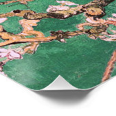 Green Van Gogh Almond Bllossoms Poster (Ecke)