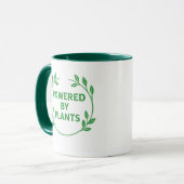 Green Vegan Plant Based Mug Tasse (Vorderseite Links)