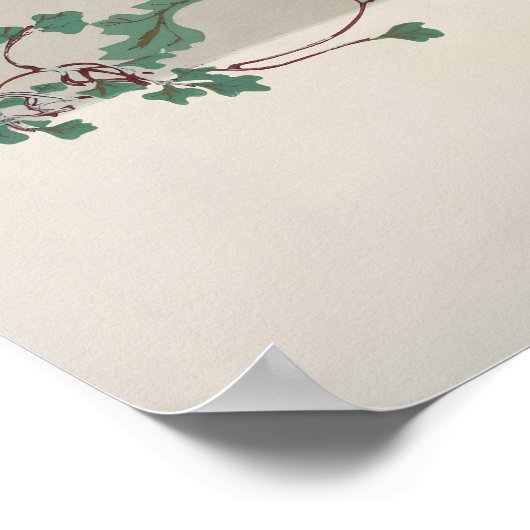 Green Vegetable Poster (Ecke)