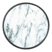 Green Vein Marble Eishockey Puck (Vorderseite)