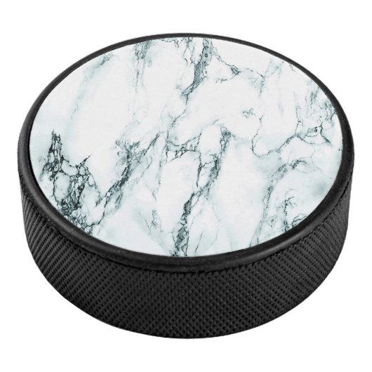 Green Vein Marble Eishockey Puck (3/4)