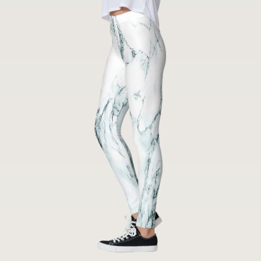 Green Vein Marble Look Leggings (Links)