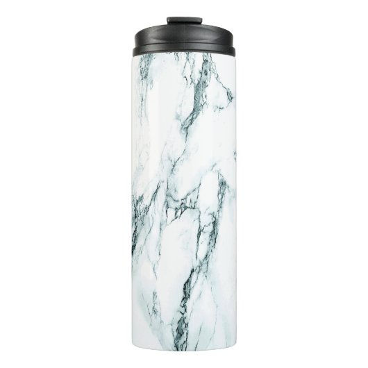 Green Vein Marble Look Thermosbecher (Vorderseite)