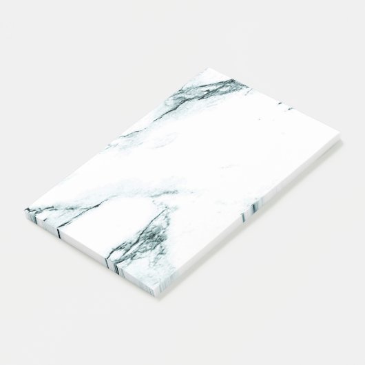 Green Vein Marble Post-it Klebezettel (angewinkelt)