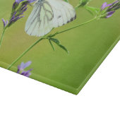 Green Veined White Butterfly Schneidebrett (Ecke)