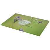 Green Veined White Butterfly Schneidebrett (Ecke)