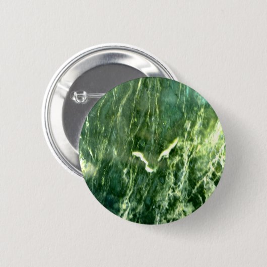 Green Verde Alpi Marble Button (Vorne & Hinten)