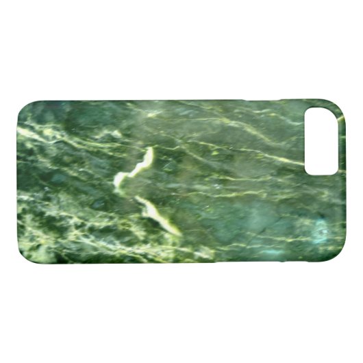 Green Verde Alpi Marble Case-Mate iPhone Hülle (Rückseite (Horizontal))