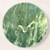 Green Verde Alpi Marble Getränkeuntersetzer (Vorne)