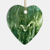 Green Verde Alpi Marble Keramikornament (Rechts)