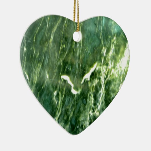 Green Verde Alpi Marble Keramikornament (Rechts)