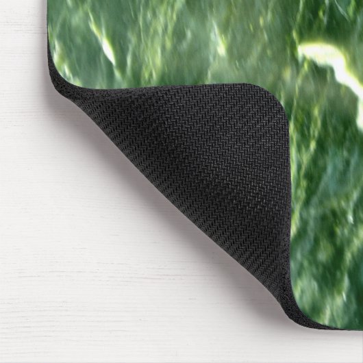 Green Verde Alpi Marble Mousepad (Ecke)