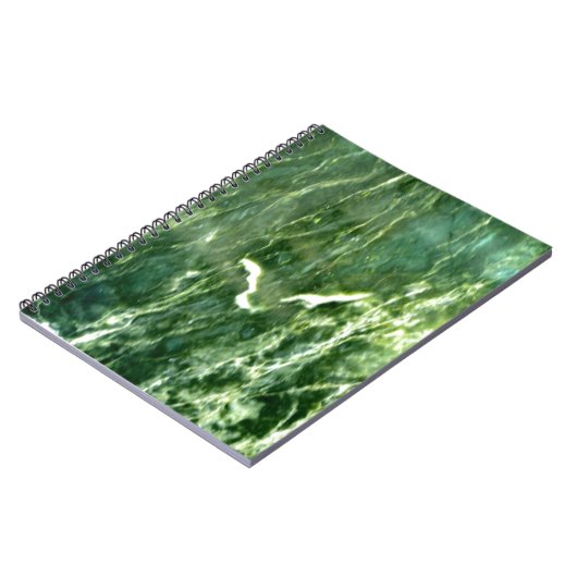 Green Verde Alpi Marble Notizblock (Linke Seite)