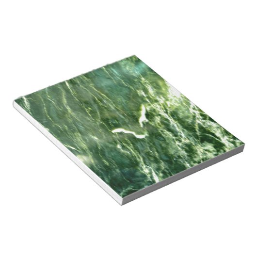Green Verde Alpi Marble Notizblock (angewinkelt)