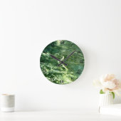 Green Verde Alpi Marble Runde Wanduhr (Zuhause)