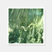 Green Verde Alpi Marble Serviette (Vorderseite)