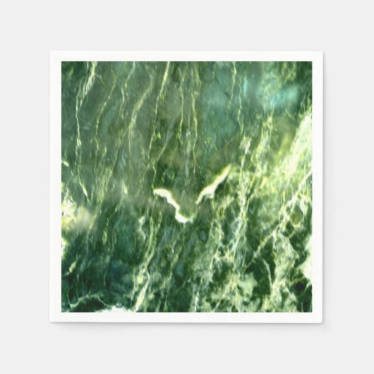 Green Verde Alpi Marble Serviette (Vorderseite)