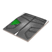 Green Verlassen Hanky Fliese (Seite)