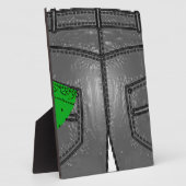 Green Verlassen Hanky Fotoplatte (Seite)