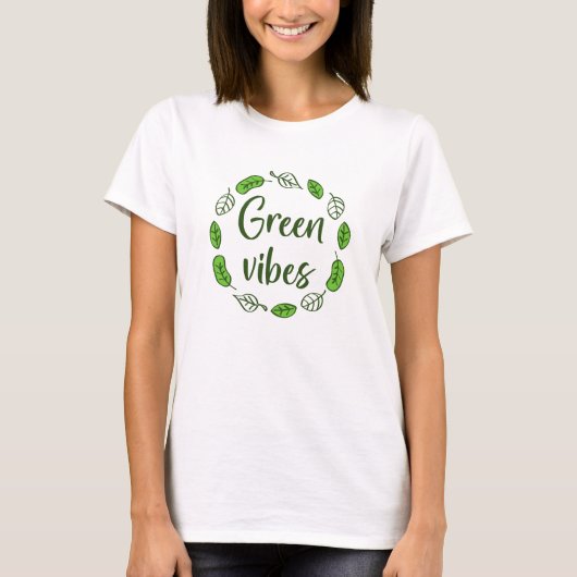 Green Vibes T-Shirt (Vorderseite)