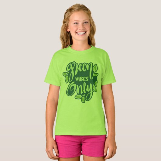 Green Vibes T-Shirt (Vorne ganz)