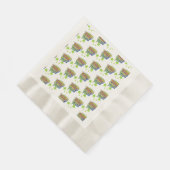 Green Vibes, World Environment Day, Rett THE Earth Serviette (Ecke)