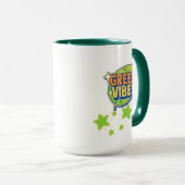 Green Vibes, World Environment Day, Rett THE Earth Tasse (VorderseiteRechts)