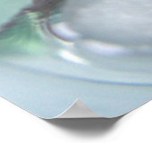 Green Vibrations Print Poster (Ecke)